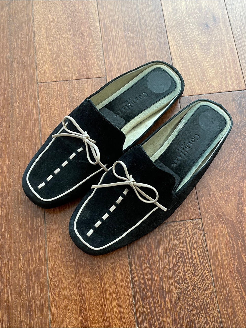 Cole Haan Suede Leather Loafer Mule